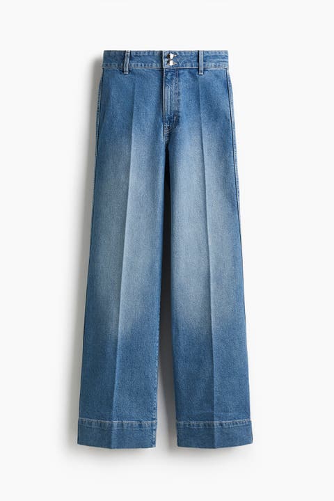 Wide High Jeans