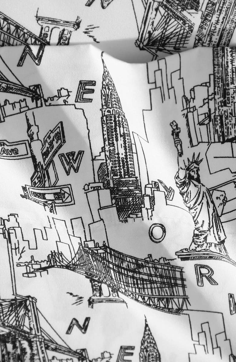 Kenneth Cole New York NYC Landmarks Sheet Set, Alternate, color,