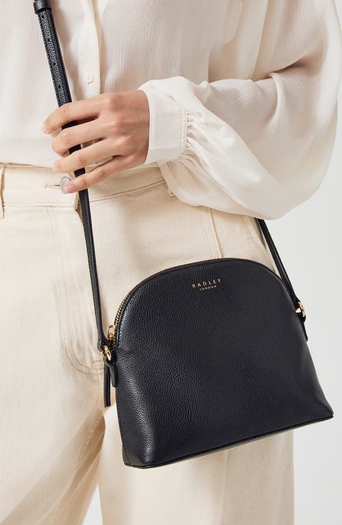 Radley London Chelsea Mini Leather Crossbody Bag In Black