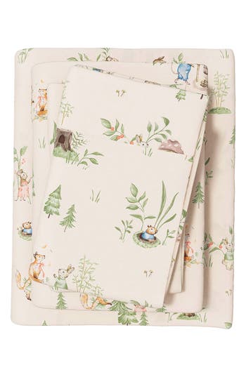 Woven & Weft Turkish Cotton Flannel Christmas Sheet Set