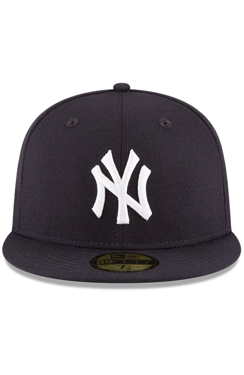 New Era Men's New Era Navy New York Yankees World Series Wool Team 59FIFTY Fitted Hat, Alternate, color, 