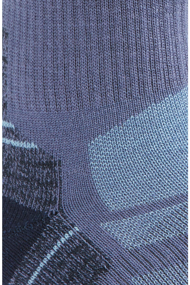 Hike Light Cushion Crew Socks, Alternate, color, NIGHTFALL BLUE