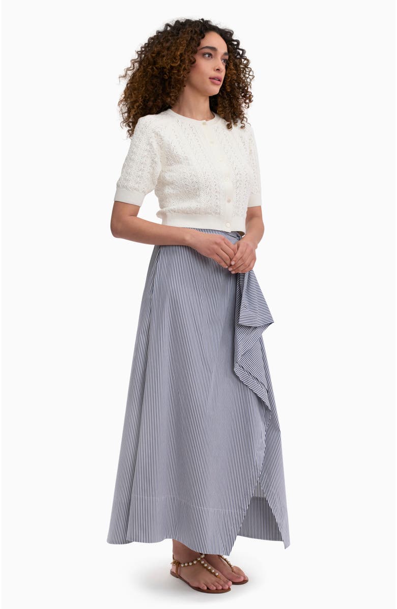 Rebecca Taylor Verana Knit Cardigan, Alternate, color, Ivory