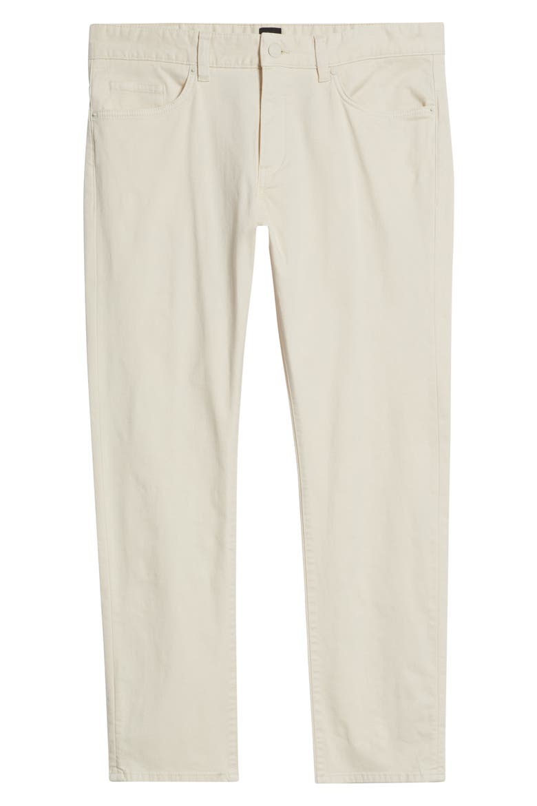 Delaware Slim Fit Five Pocket Pants, Alternate, color, OPEN WHITE