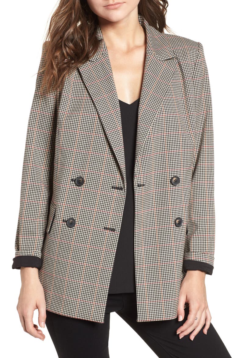 Menswear Blazer, Main, color, LONDON CHECK