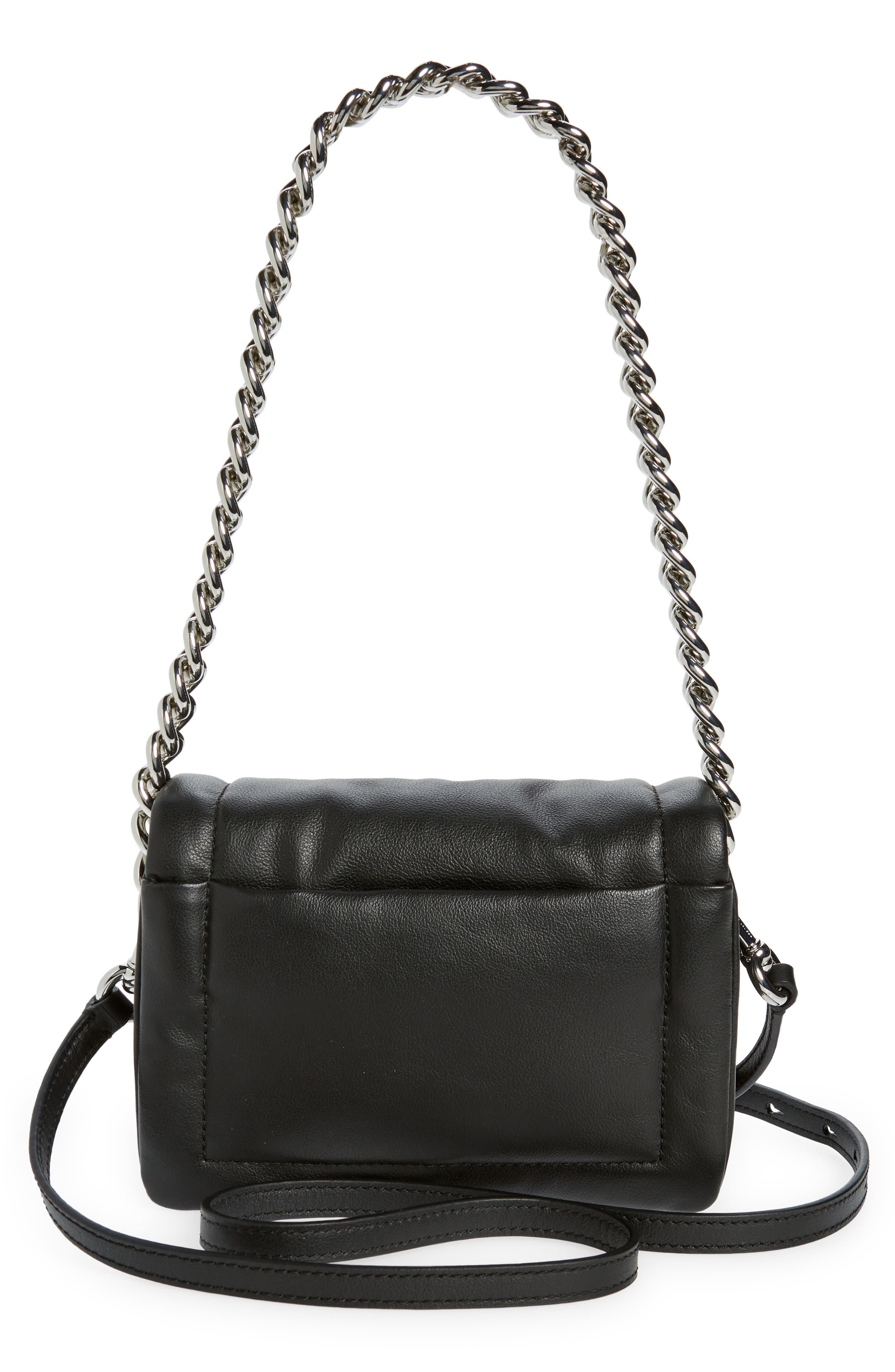 Marc Jacobs Small Pillow Leather Crossbody Bag, Alternate, color, 