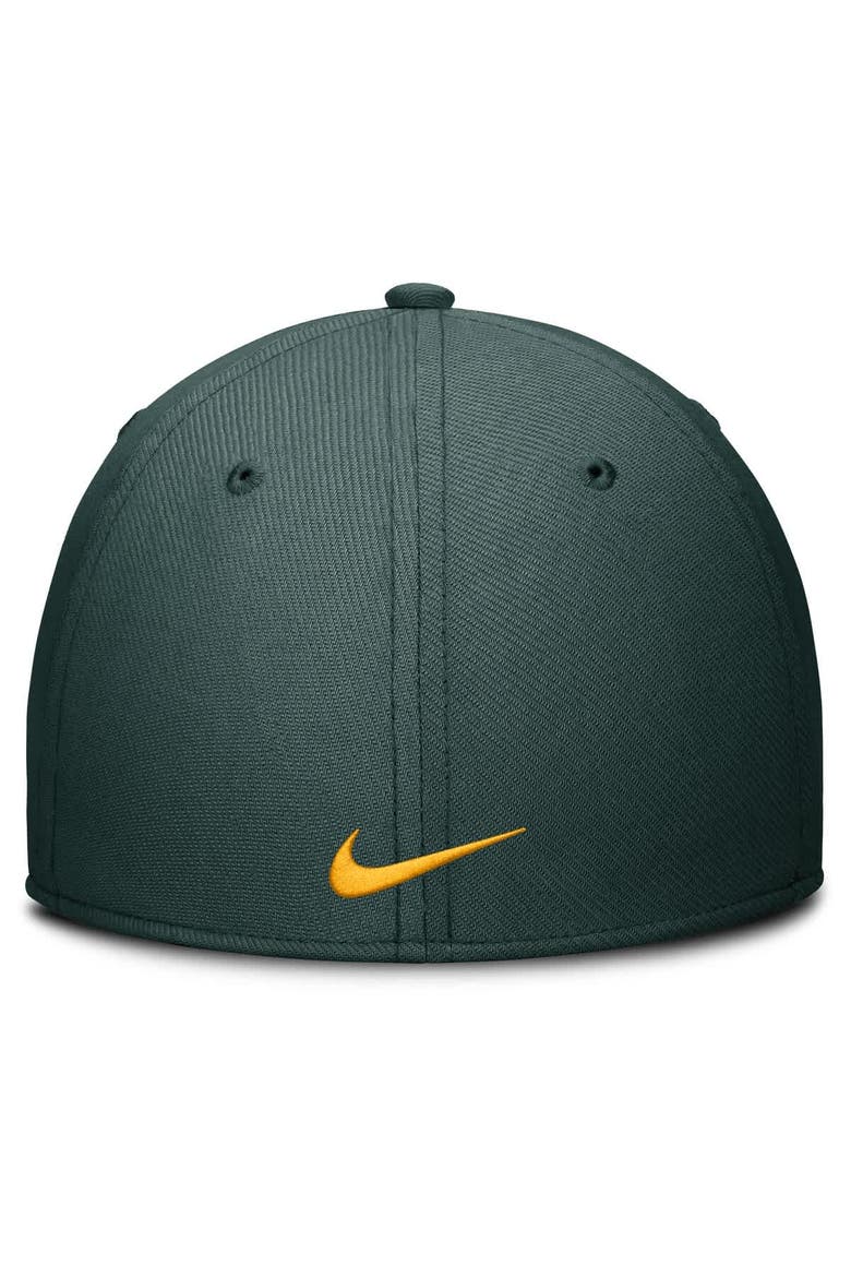 Men's Nike Green Athletics Rise Performance Flex Hat, Alternate, color, Green