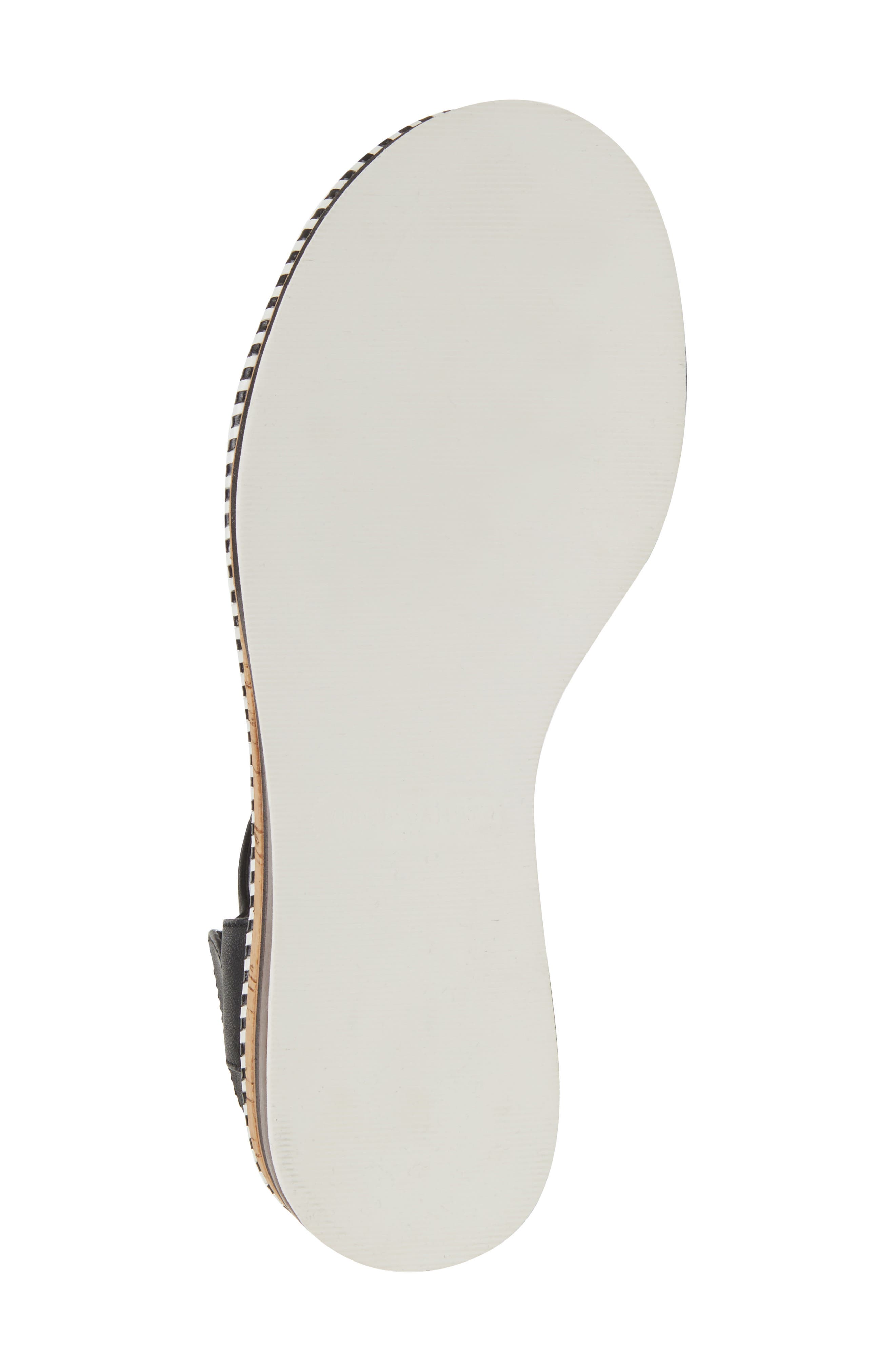 Moirina Stacked Platform Sandal, Alternate, color, BLACK LEATHER