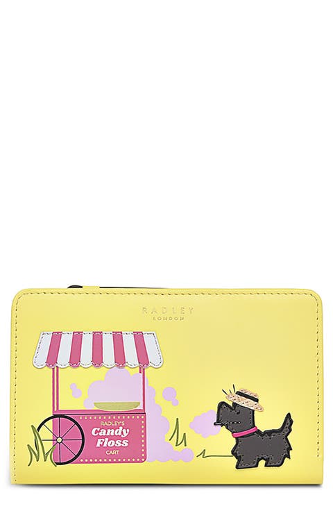 Candy Floss Bifold Leather Wallet