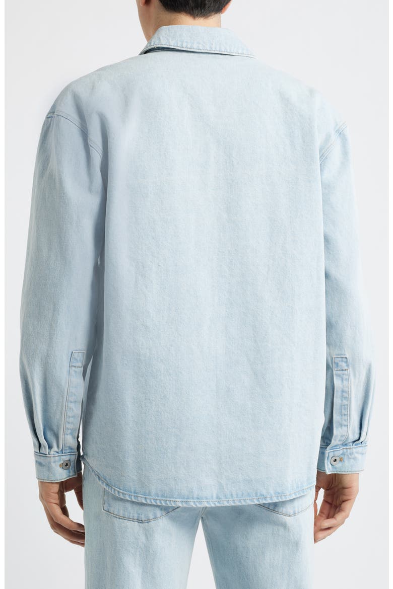 Denim Shirt Jacket, Alternate, color, LIGHT WASH