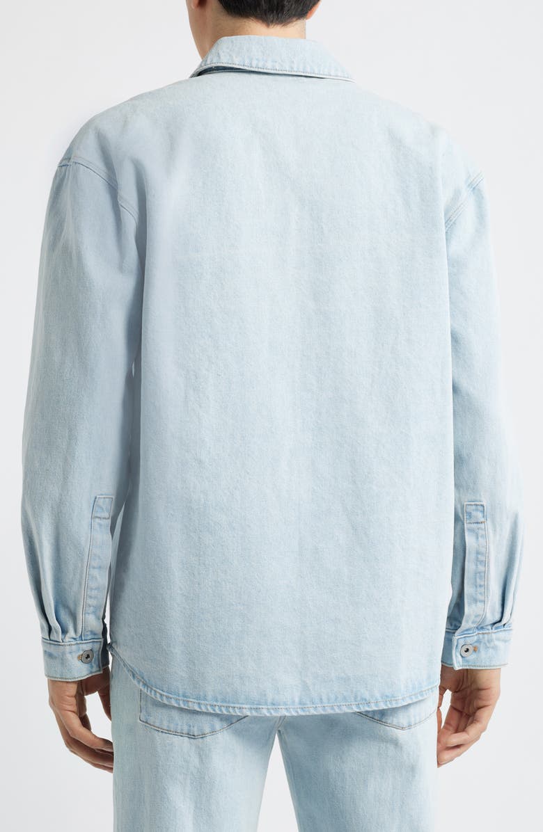 KROST Denim Shirt Jacket, Alternate, color, Light Wash