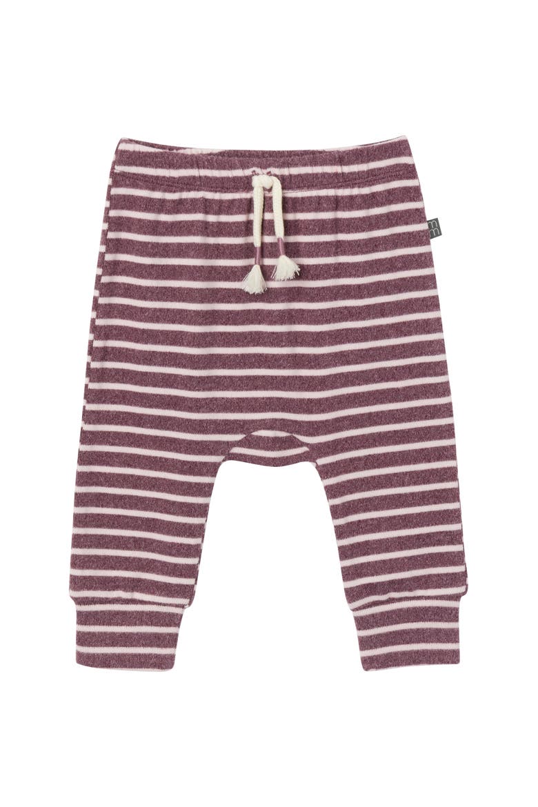Hooded Brushed Hacci Top & Jogger Set, Alternate, color, Rose