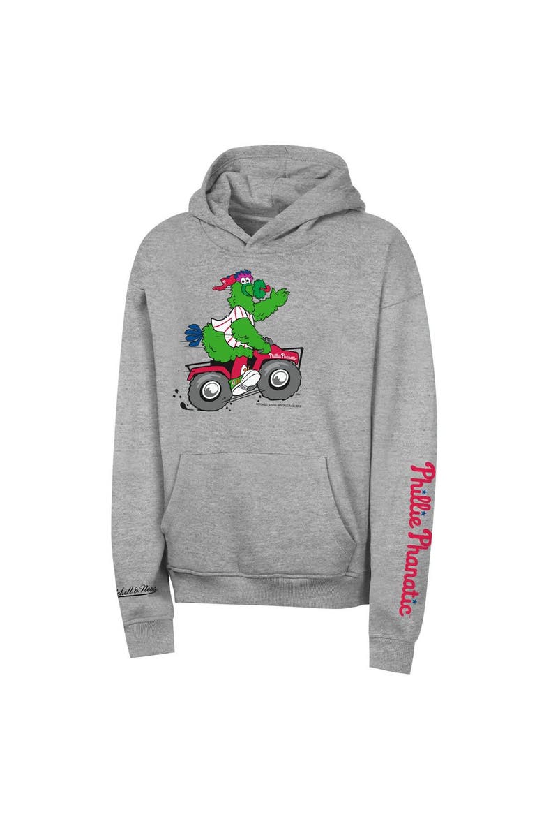 Youth Outerstuff Gray Philadelphia Phillies Iconic Phanatic Hoodie, Alternate, color, Gray