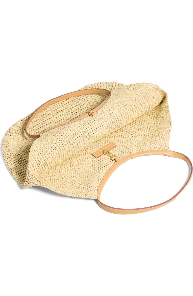 Stoney Clover Lane Scoop Woven Tote, Alternate, color, Natural