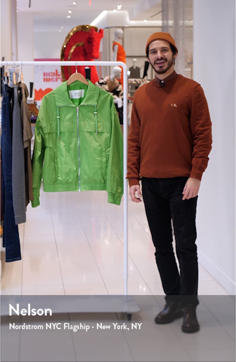 Ami de Coeur Logo Patch Zip Jacket, sales video thumbnail