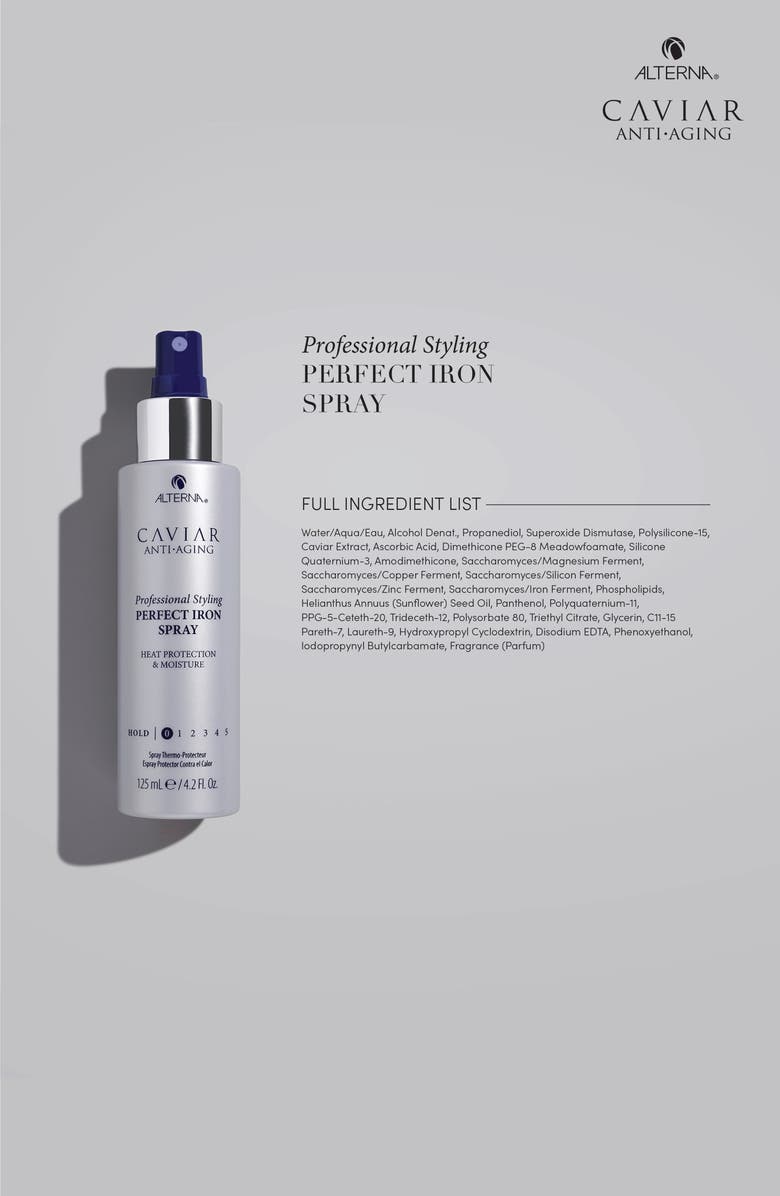ALTERNA<sup>®</sup> Caviar Anti-Aging Professional Styling Perfect Iron Spray, Alternate, color, 