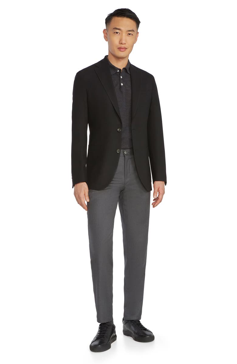 Jack Victor Hartford Unconstructed Stretch Wool Sport Coat, Alternate, color,