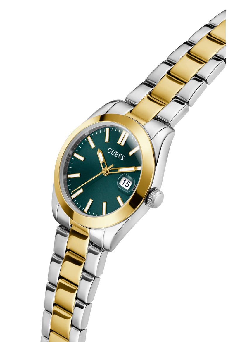 Date Bracelet Watch, 32mm, Alternate, color, 2-TONE