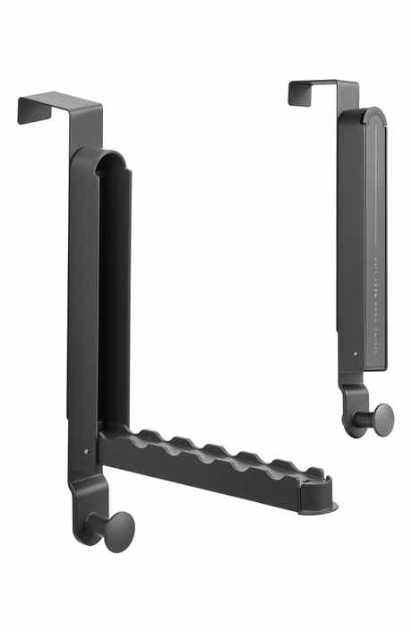 Set of 2 Foldable Over the Door Hanger Racks