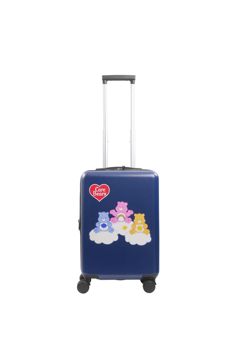CARE BEARS 22.5" CARRY-ON LUGGAGE, Alternate, color, Blue