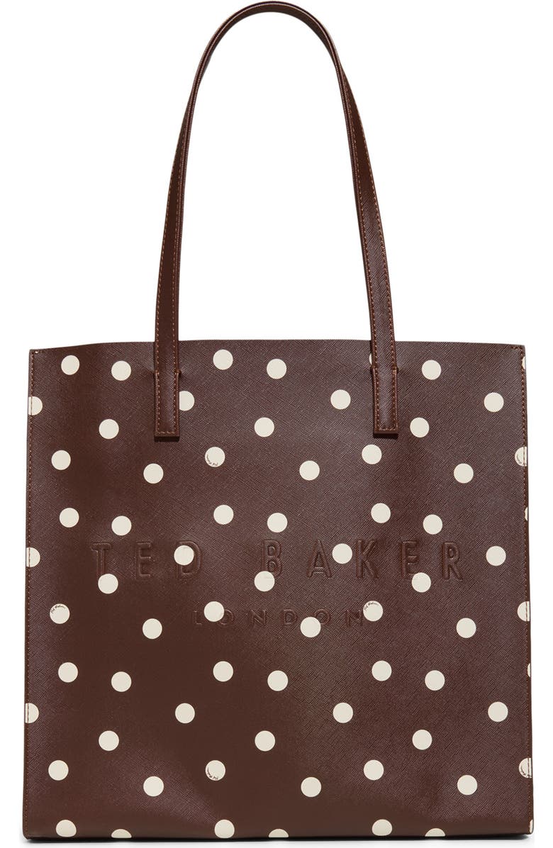 Ted Baker Soocon Tote, Main, color, Brown
