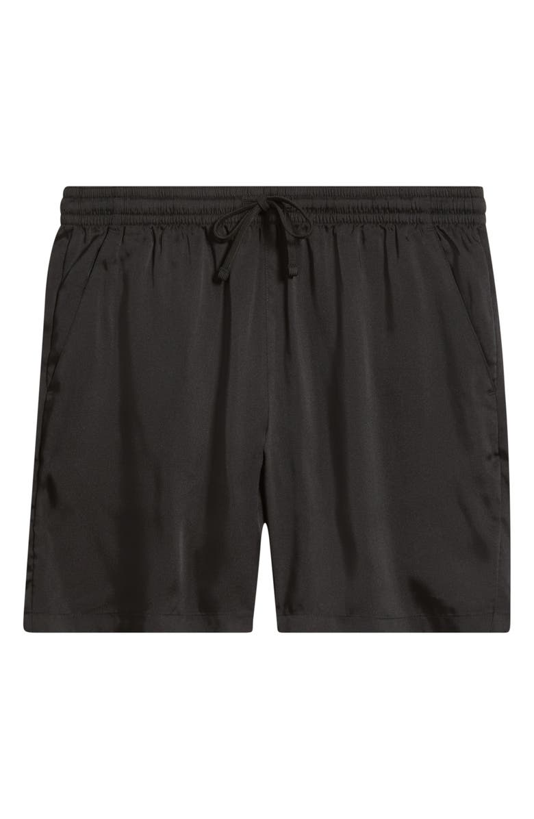 Open Edit Satin Drawstring Shorts, Alternate, color, 