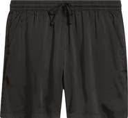 Open Edit Satin Drawstring Shorts