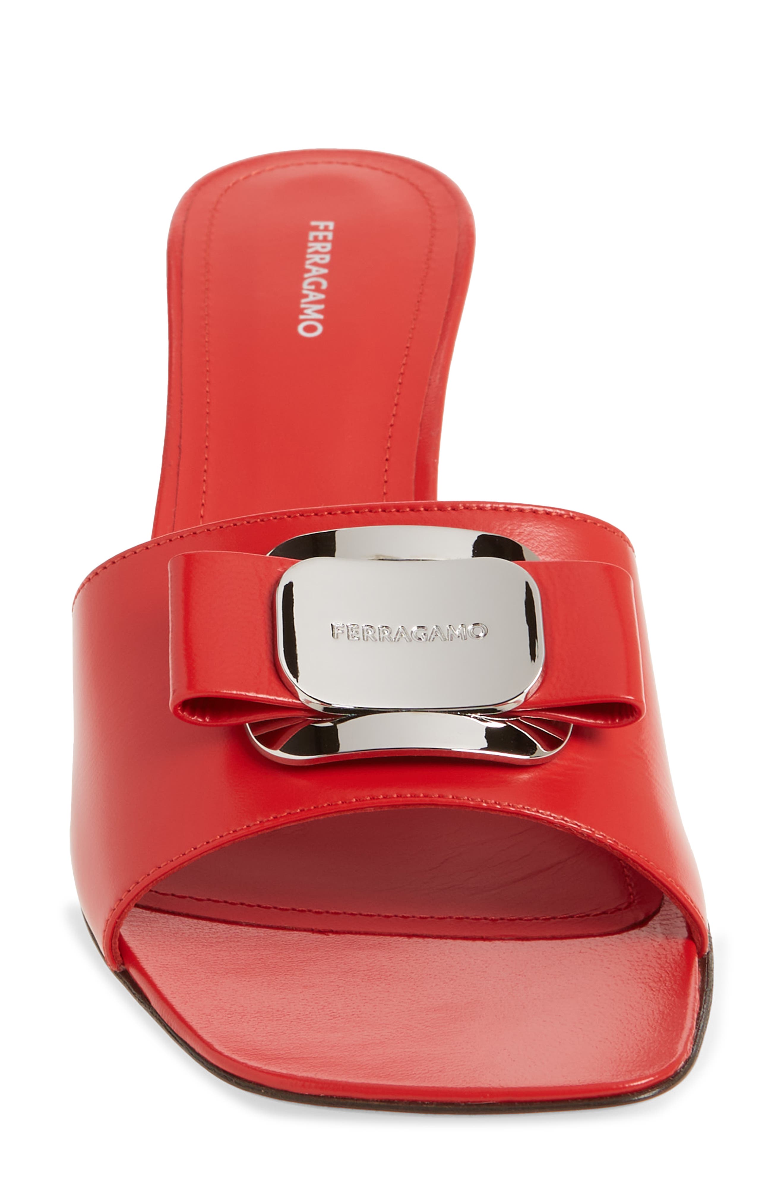 FERRAGAMO Zelie Slide Sandal, Alternate, color, 