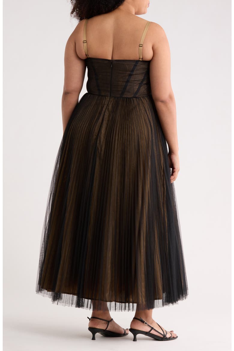 Charley Dress, Alternate, color, BLACK/ TAN