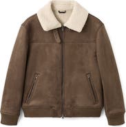 MANGO Faux Shearling Jacket