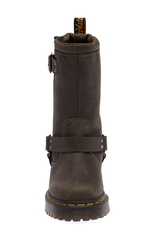 Dr. Martens Anistone Hohe Leder Biker Stiefel In Multi