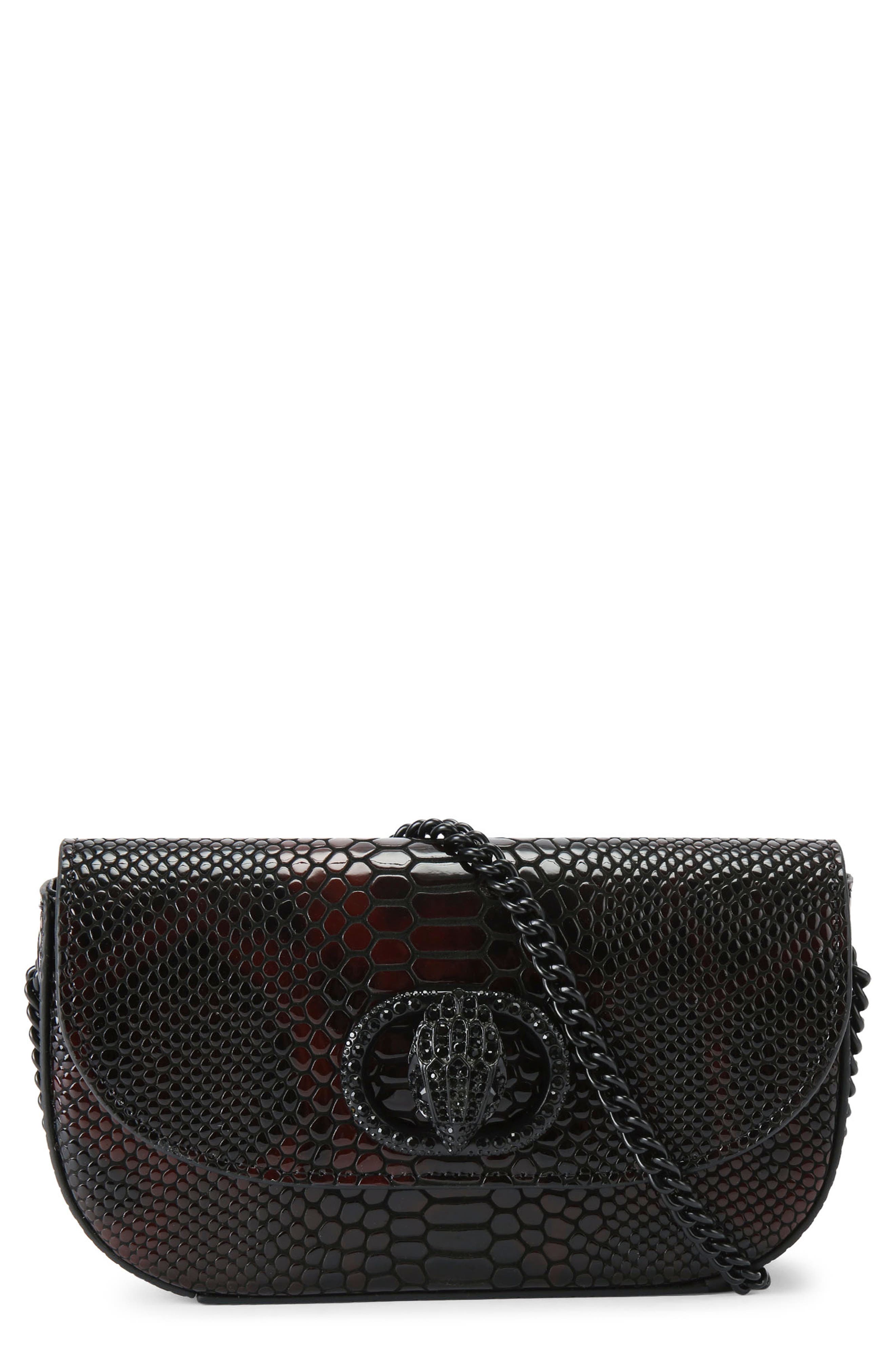 Kurt Geiger London Small Chelsea Leather Crossbody Bag, Main, color, 