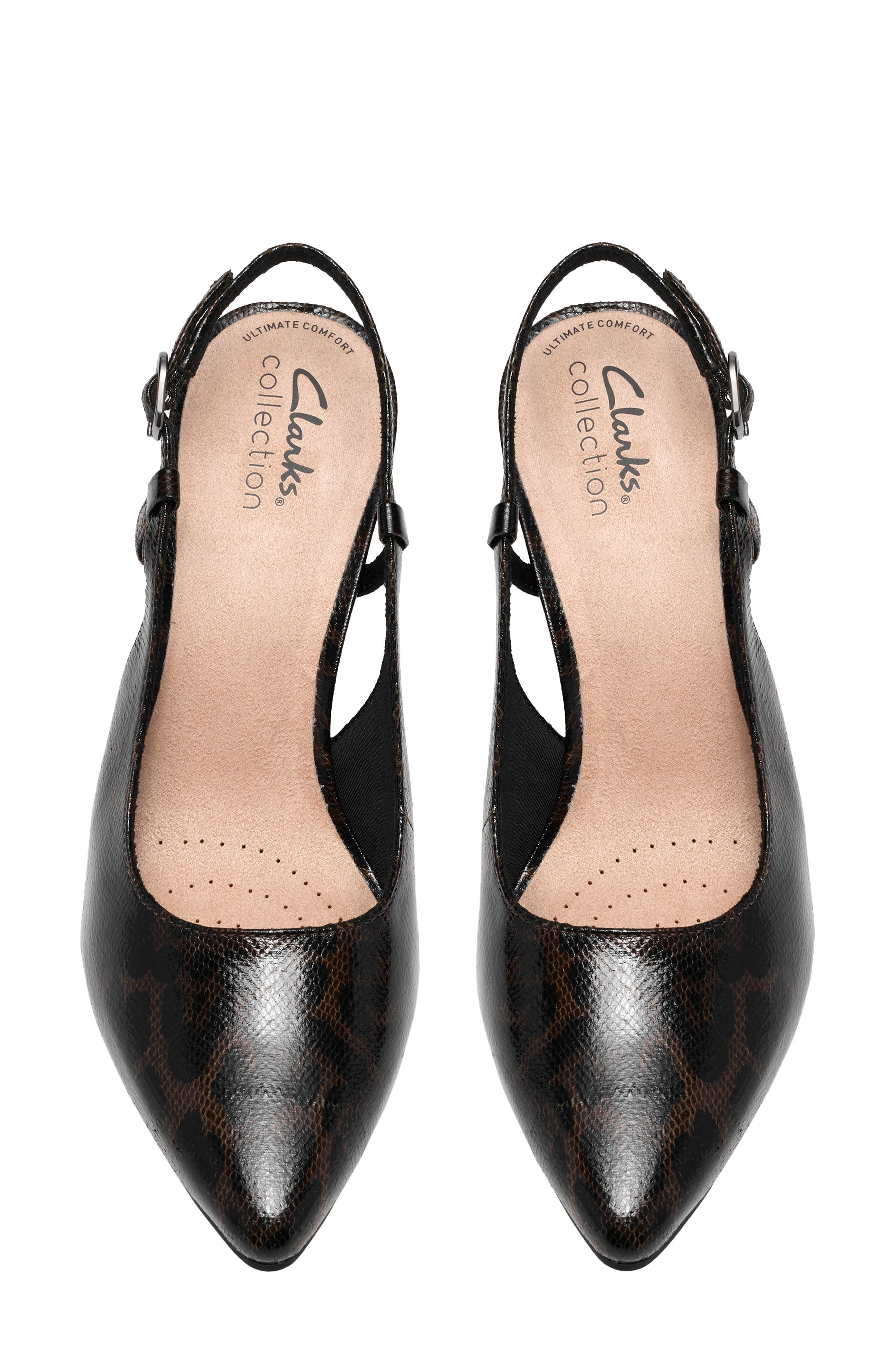 Tammitha Pointed Toe Slingback Pump, Alternate, color, LEOPARD PRINT COMBO