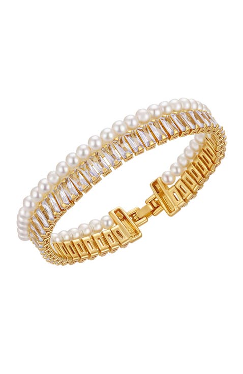 Pearl Crystal Bracelet