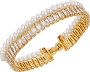 Vince Camuto Pearl Crystal Bracelet
