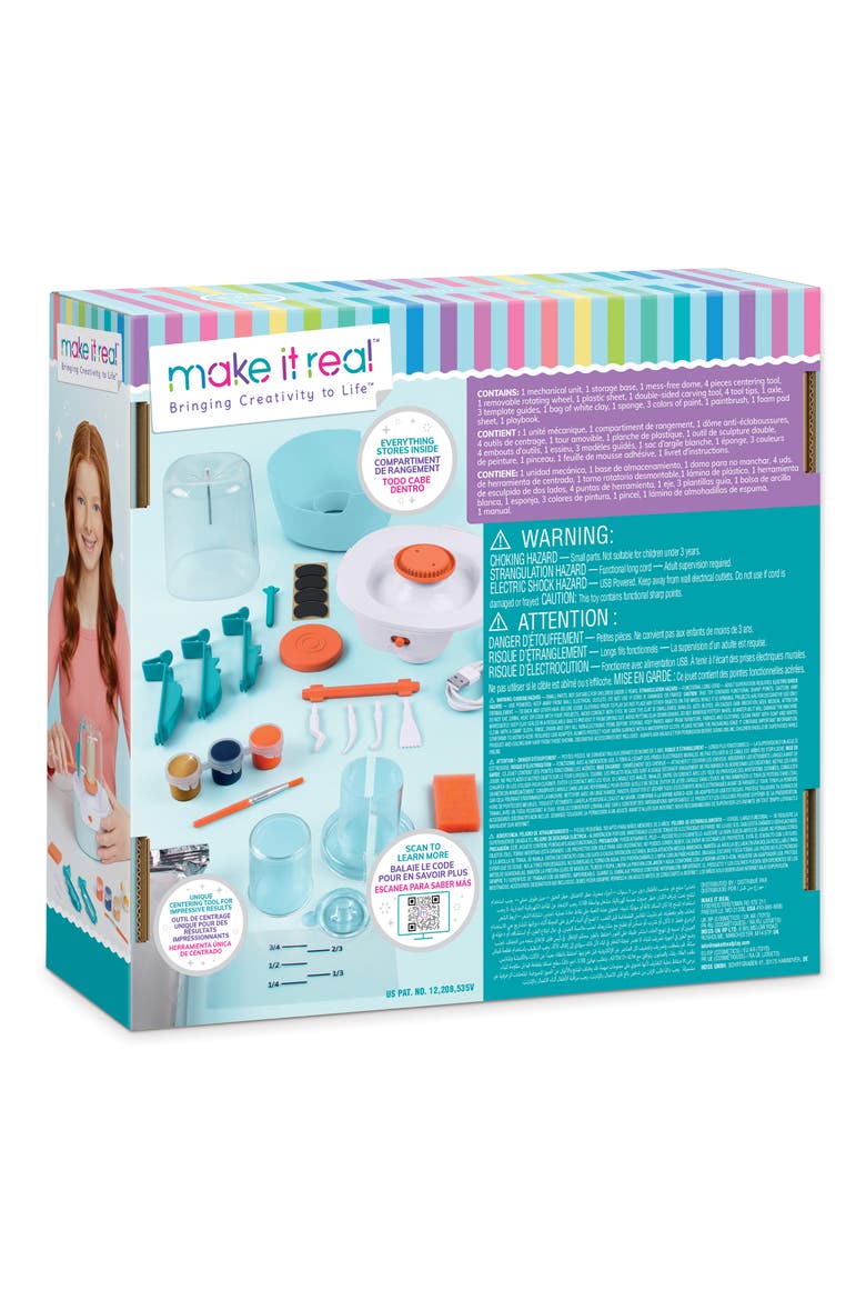 Mini Pottery Studio Kit, Alternate, color, MULTI