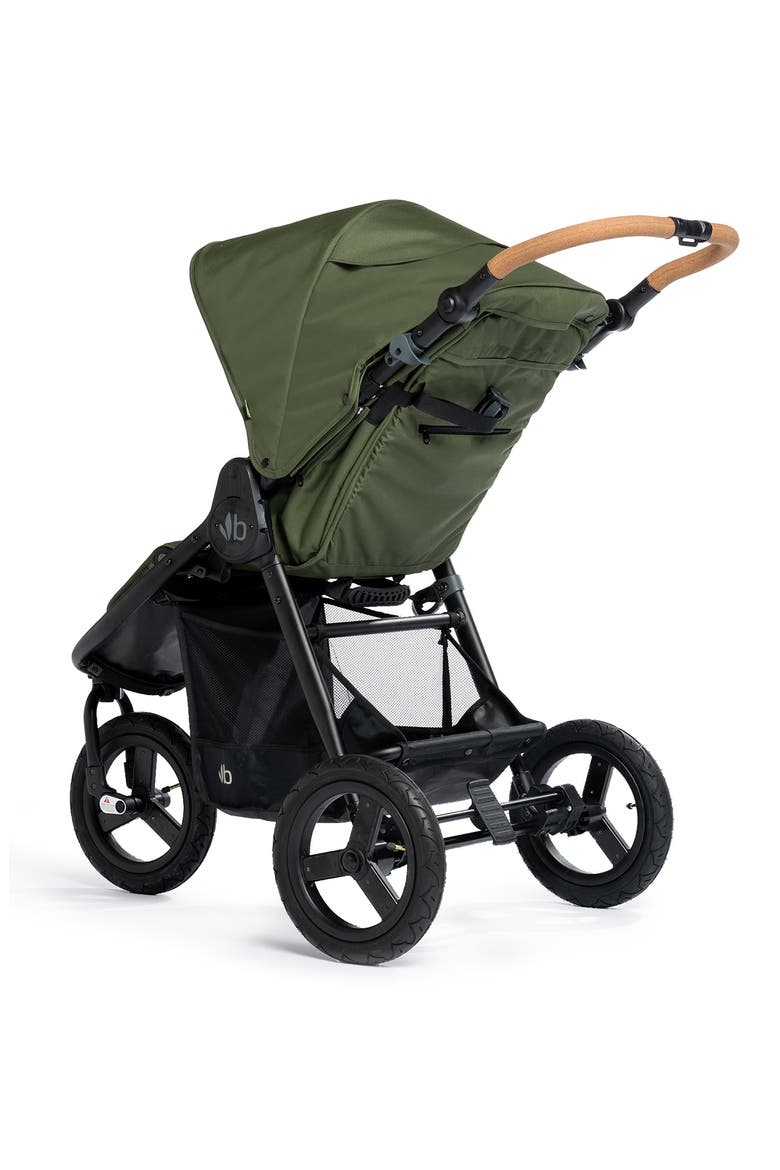 Indie All Terrain Stroller, Alternate, color, OLIVE GREEN/ BLACK