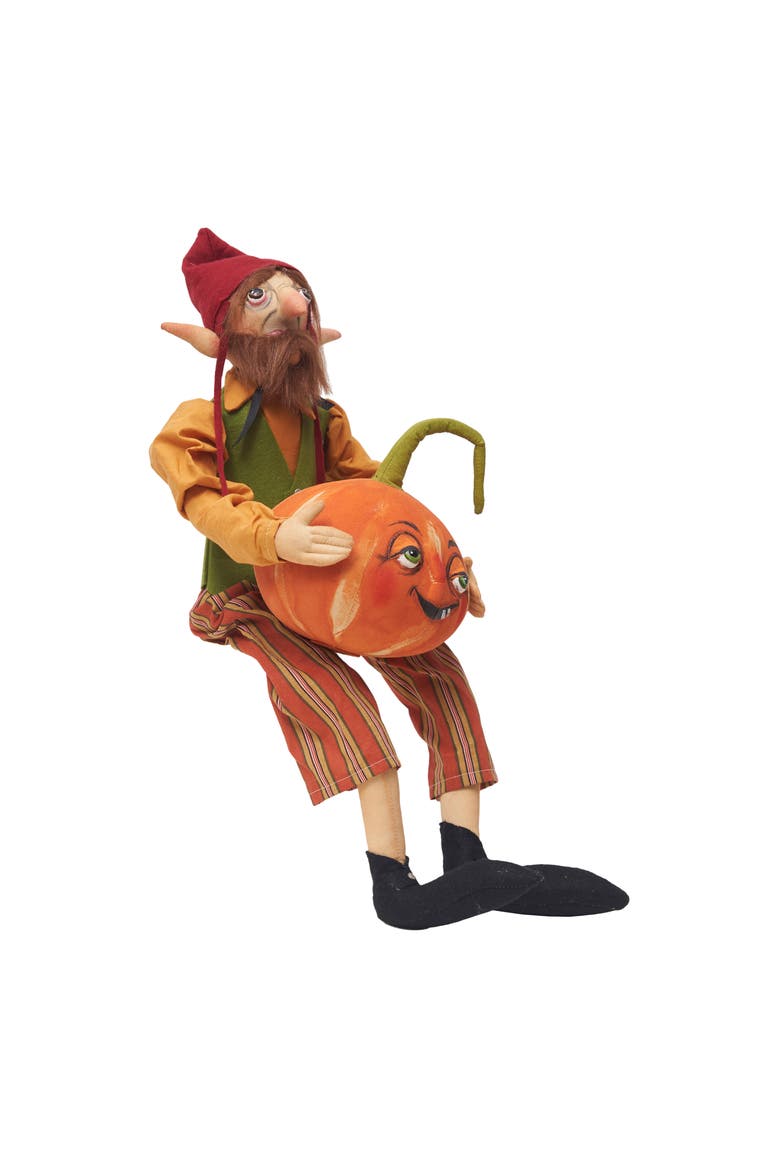 Ezekiel Joe Spencer Gathered Traditions Halloween Figurine 27", Alternate, color, Orange