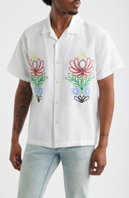 Obey Perry Floral Camp Shirt