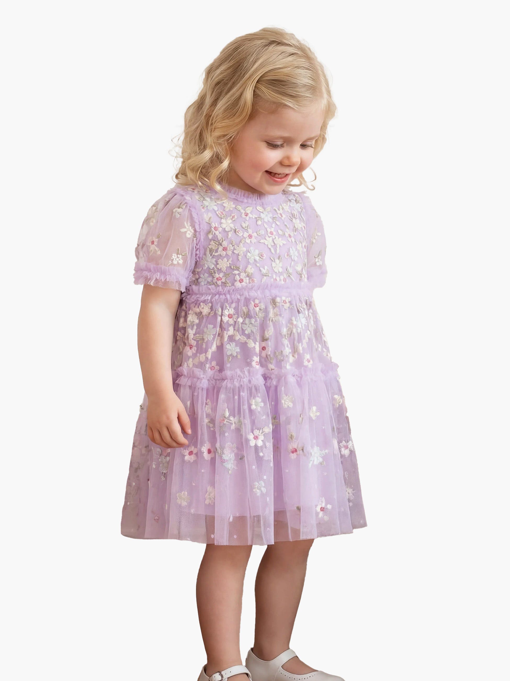 Needle & Thread Garland Ribbon Baby Dress
