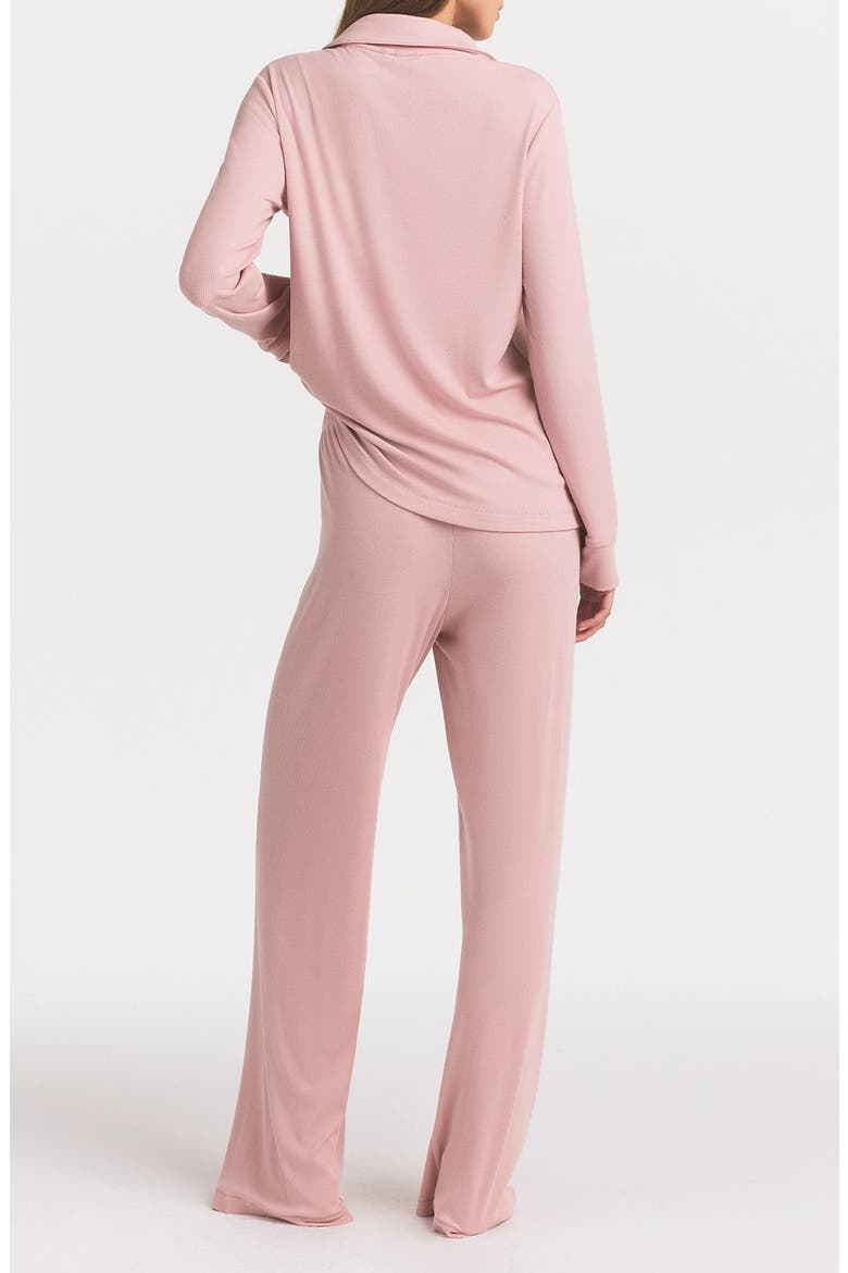 Soft Lounge Sleep Set, Alternate, color, MORGANITE