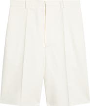 Bottega Veneta Cotton & Silk Crinkled Toile Shorts