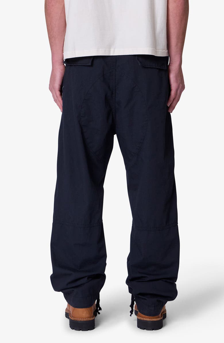 mnml Ultra Baggy Ripstop Cargo Pants, Alternate, color, Black