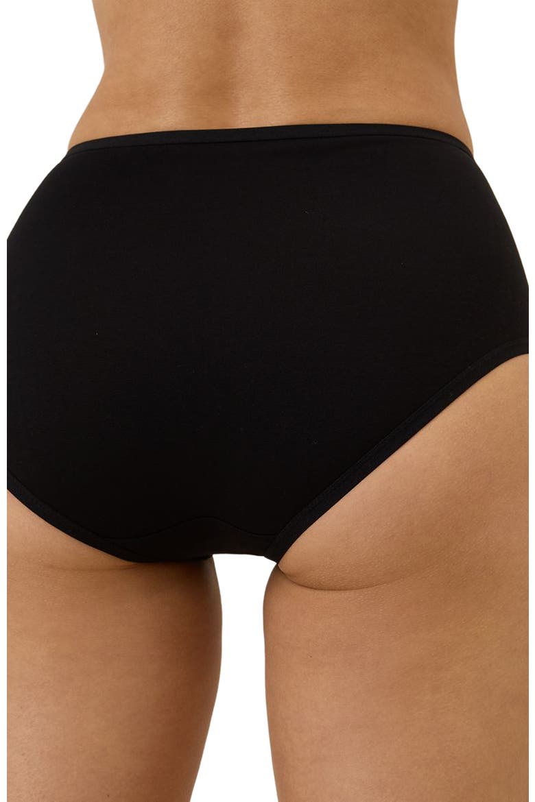 Everyday High Rise Brief 5-Pack, Alternate, color, Black