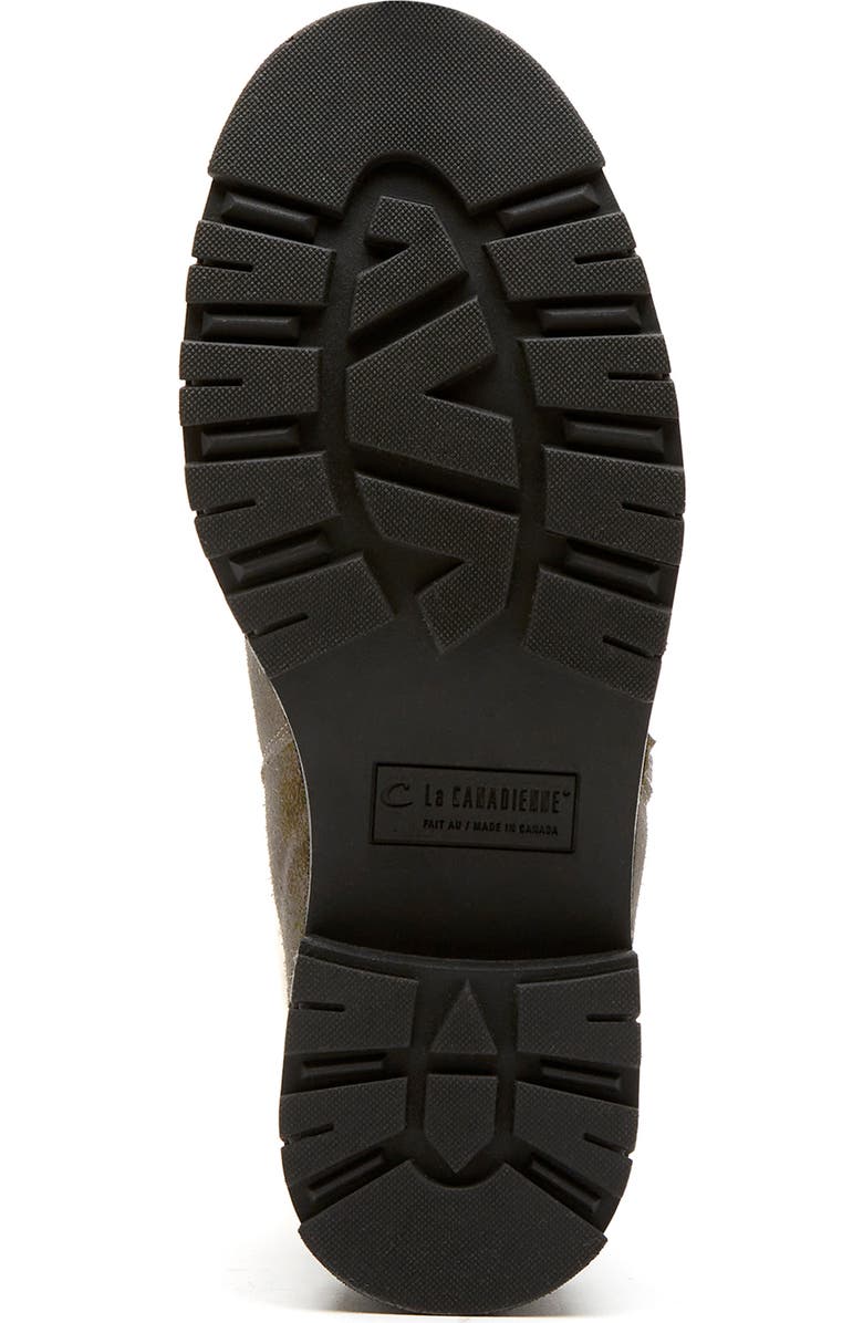 La Canadienne Declan Waterproof Genuine Shearling Boot, Alternate, color, Cement Suede