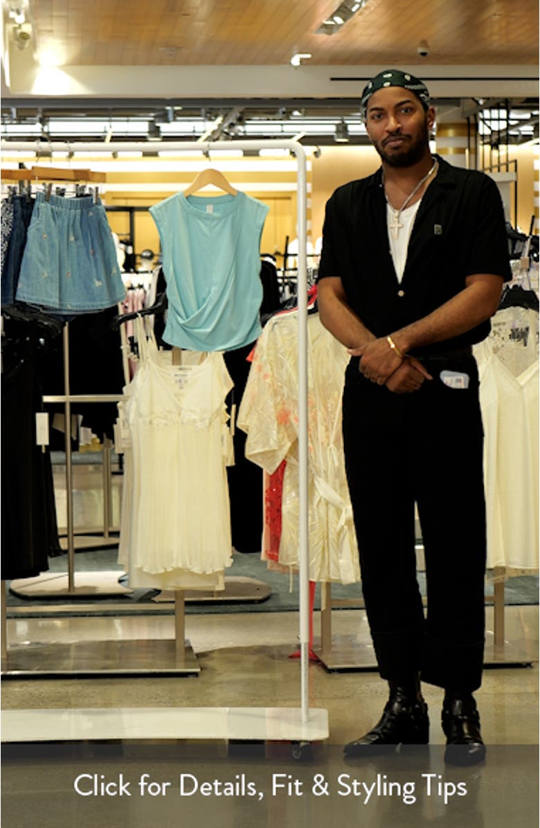 Kids' Twist Front T-Shirt, sales video thumbnail