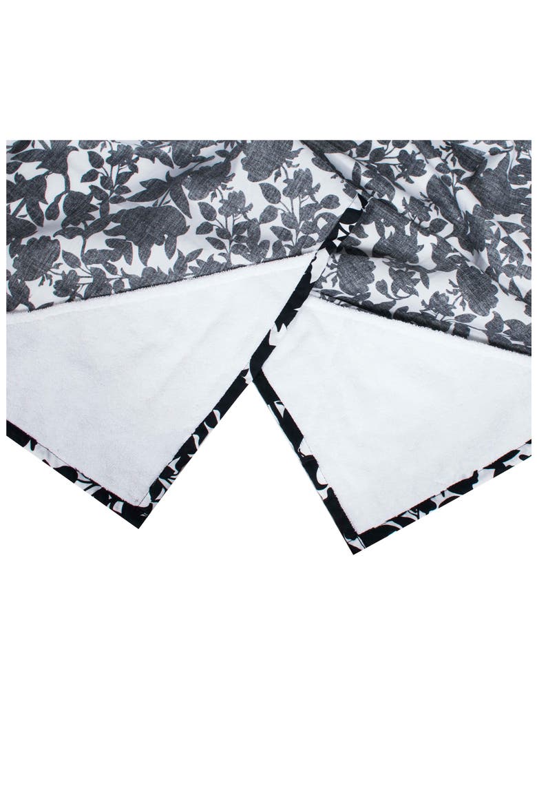 Gingko Print Cover & 3-Pack Burp Cloths, Alternate, color, SAKURA
