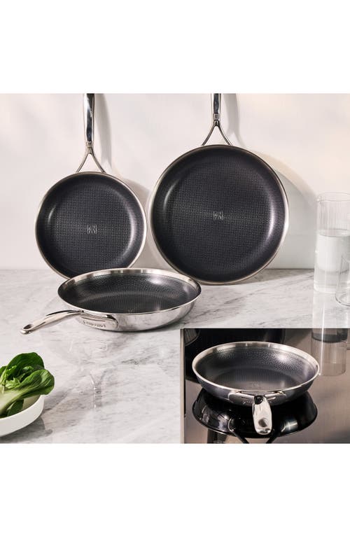 Zwilling Peak Nonstick Stainless Steel 12-inch Fry Pan In Silver