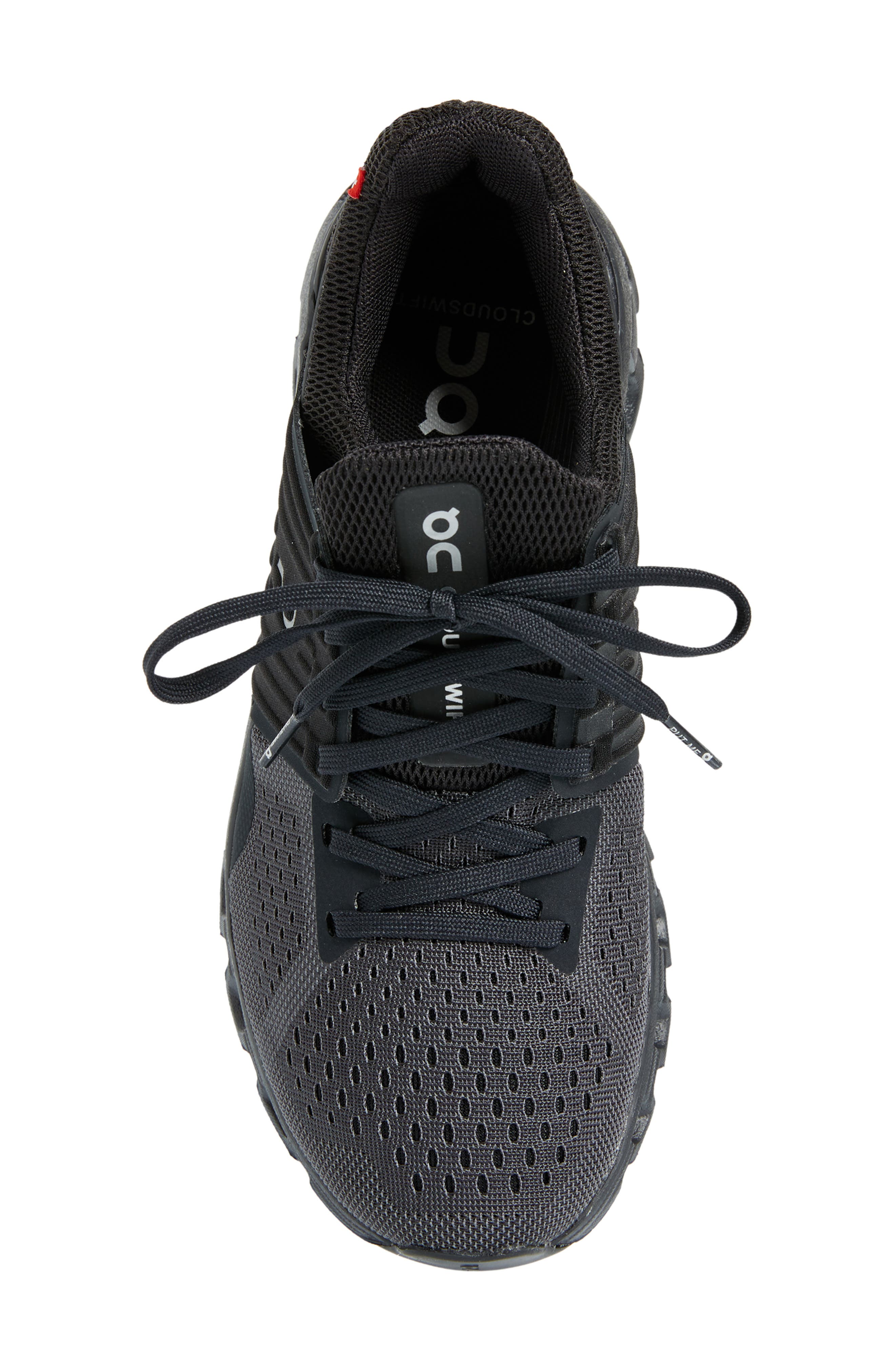 Cloudswift Running Shoe, Alternate, color, ALL BLACK