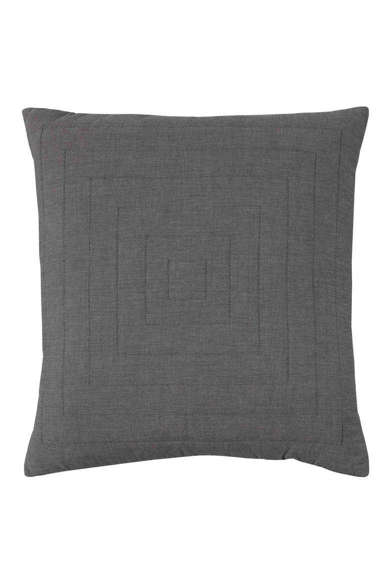 Tulare Euro Sham, Main, color, CHARCOAL